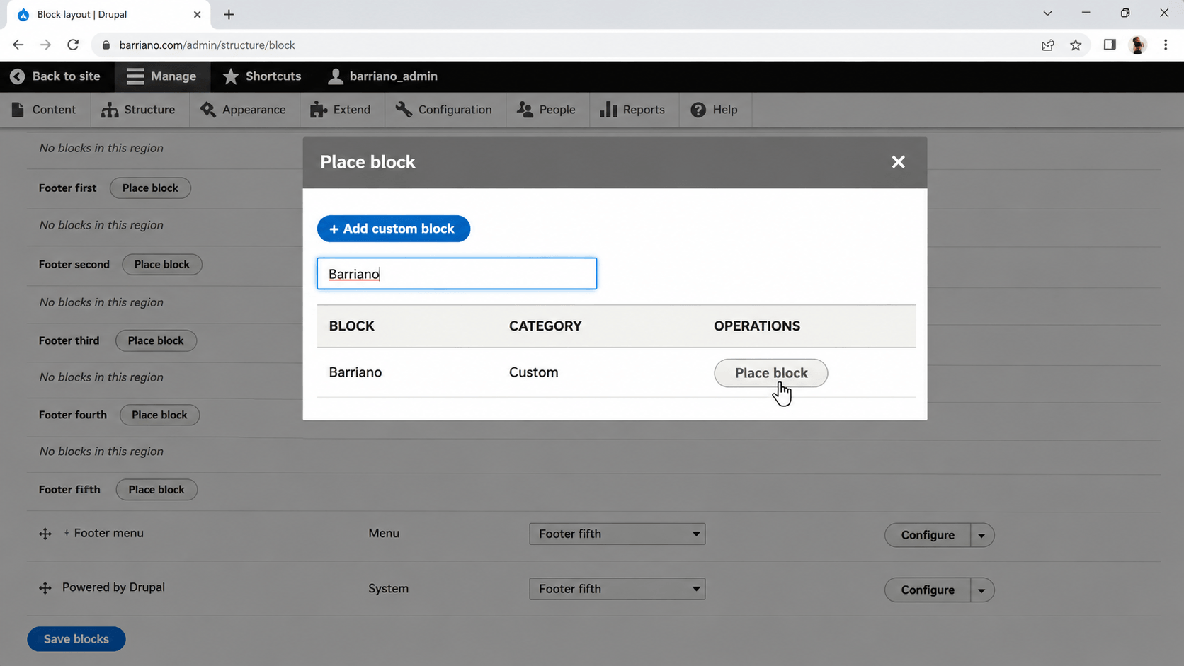 Drupal step in 3